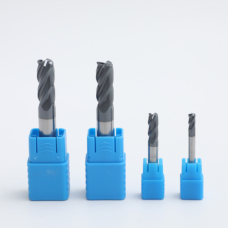 HRC45 Corner Radius End Mills 4 Flute 02