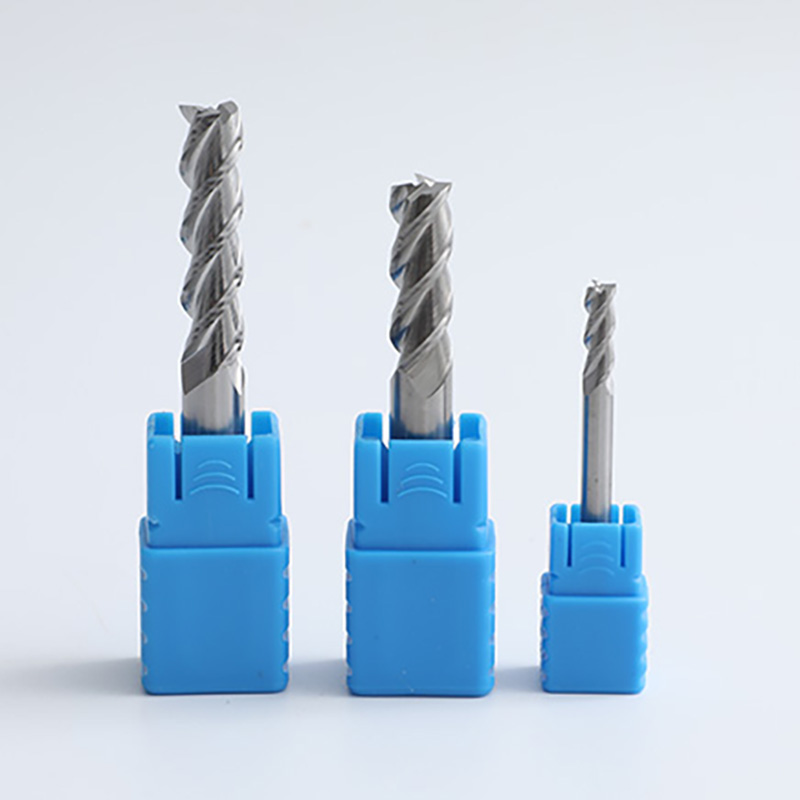 HRC45 End Mills for Aluminum 3Flute 5 HRC45 Final Molinos 02