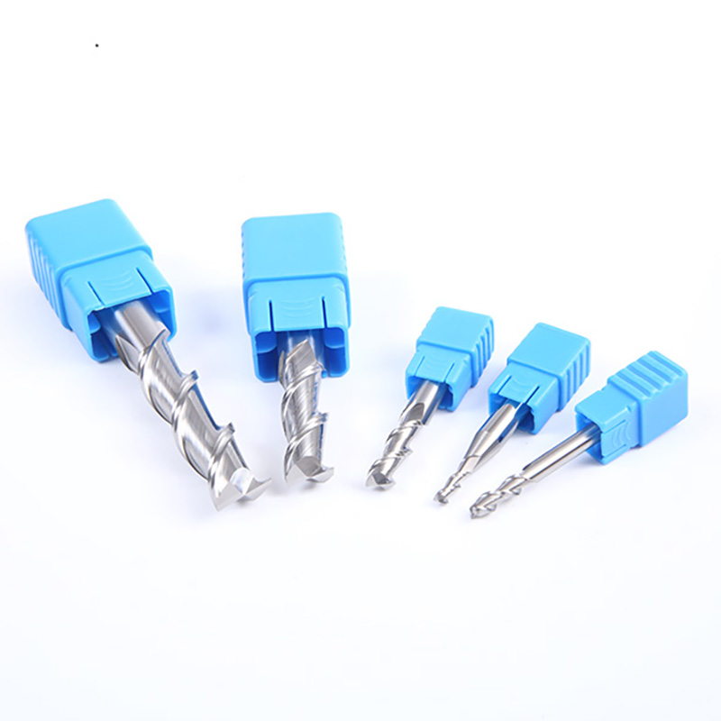 HRC45 End Mills for Aluminum 2Flute 5 HRC45 Final Fábricas de Alumínio 2