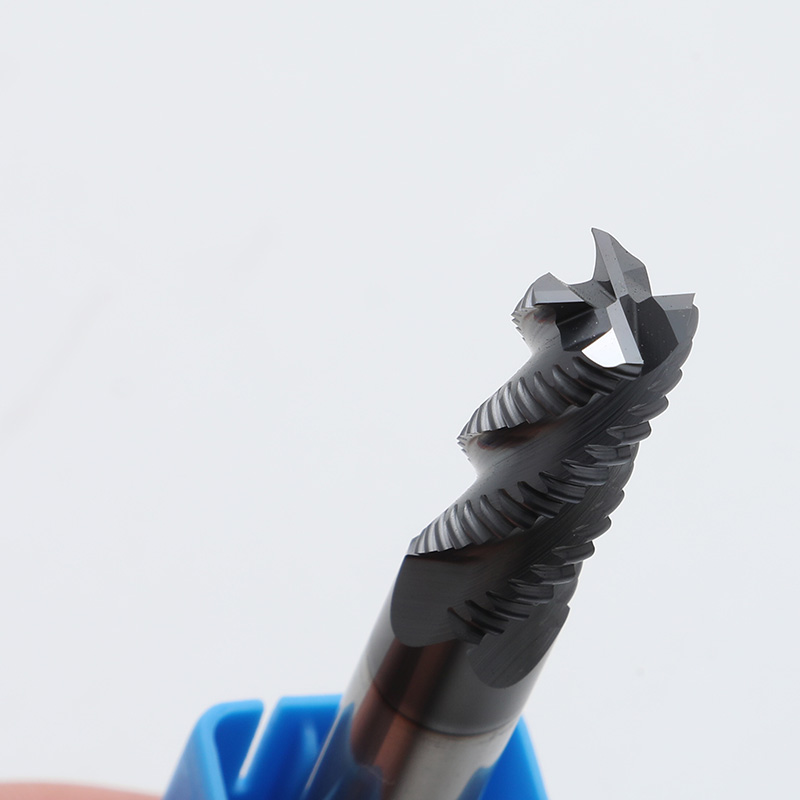 HRC45荒エンドミル4フルート3