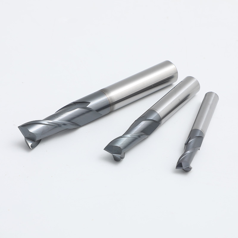 HRC45 Square End Mills 2 Flute 11 HRC45 Plaza de fresas 2 Flauta 06