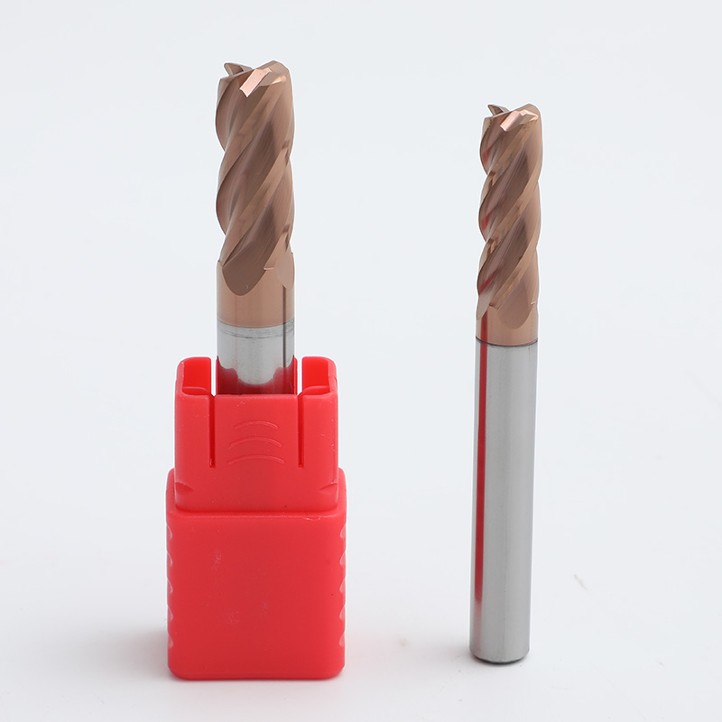 HRC55 Corner Radius End Mills 4 Flute 7 HRC55 Corner Radius End Mills 4 Flute 03