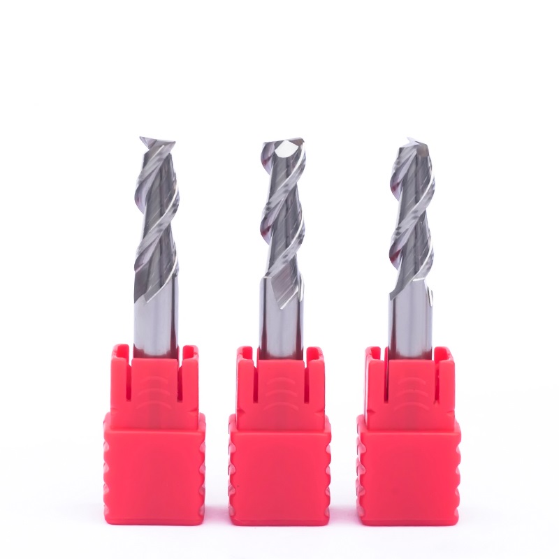 HRC55 End Mills for Aluminum 2 Flute MTS 1