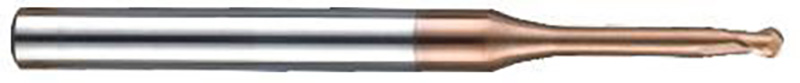 HRC55 Long Neck Ballnose End Mills 2 Flute 02