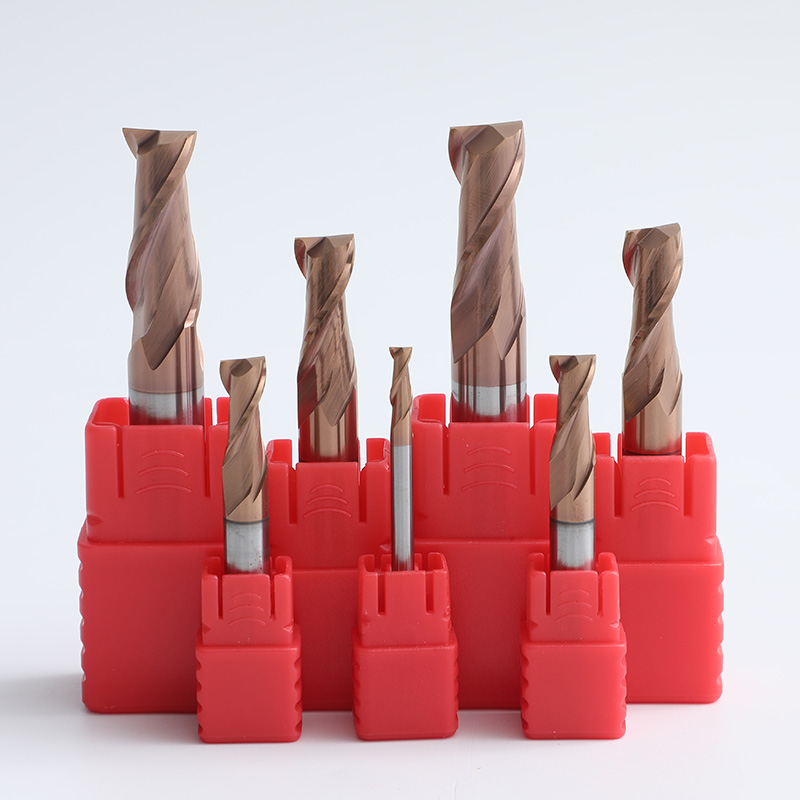 HRC55 Square End Mills 2 Flute 5 HRC55 Plaza de fresas 2 Flauta 03