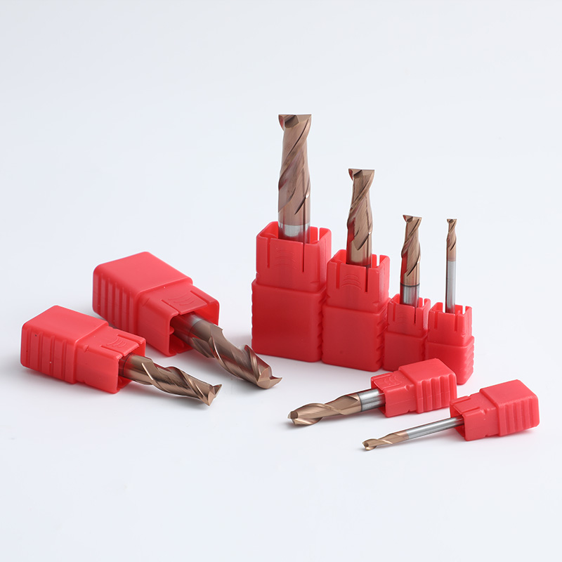 HRC55 Square End Mills 2 Flute 7 HRC55 Plaza de fresas 2 Flauta 04