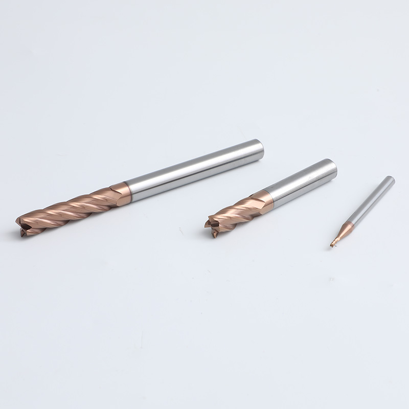 HRC55 Square End Mills 4 Flute 9 HRC55 مربع نهاية المطاحن 4 الناي 03