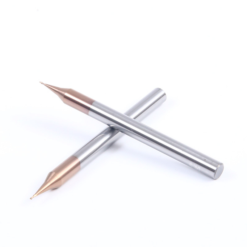 HRC55 Carbide 2 Flute Micro End Mill 4 HRC55 كربيد 2 الناي مايكرو مطحنة نهاية 02