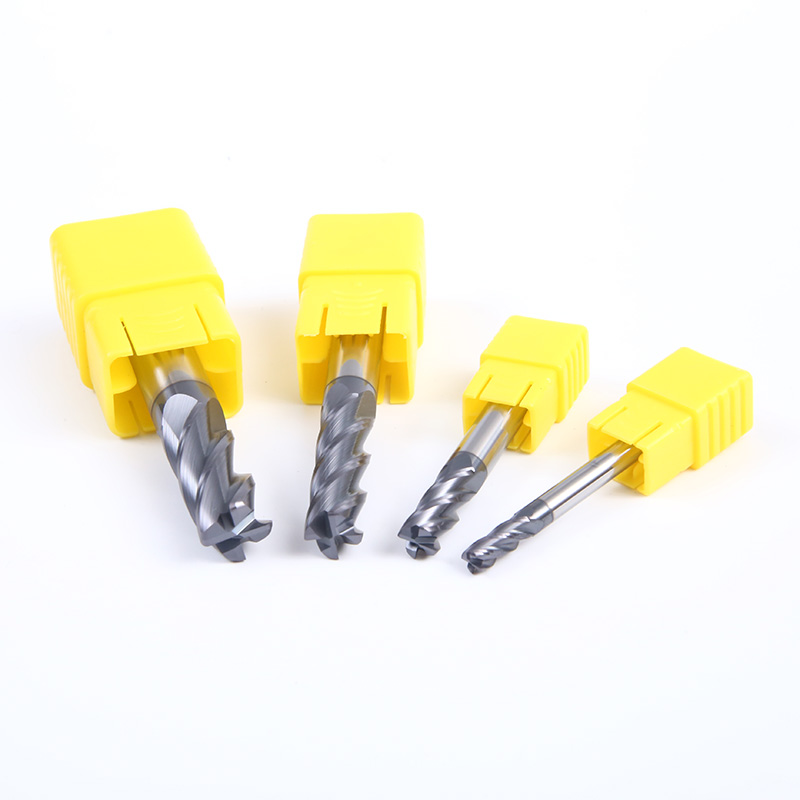 HRC60 Corner Radius End Mills 4 Flute 7 HRC60 Rayon d'Angle de fraises 4 Flûte 02