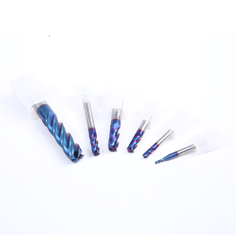 HRC65 Corner Radius End Mills 4 Flute 7 HRC65 Corner Radius End Mills 4 Flute 03